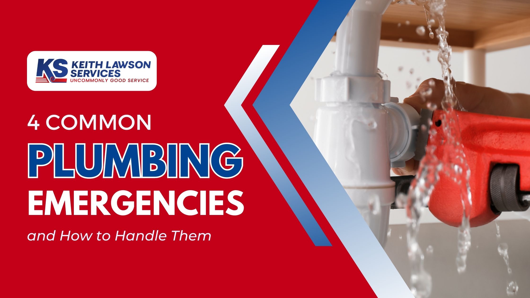 4 Common Plumbing Emergencies and How to Handle Them