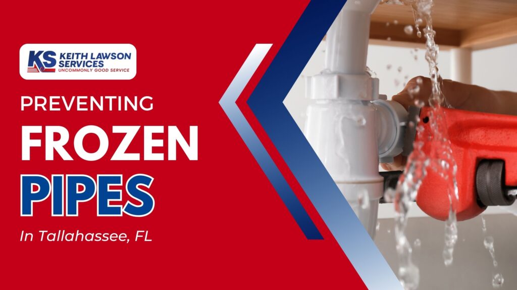 preventing frozen pipes, winter preparedness, Tallahassee Florida